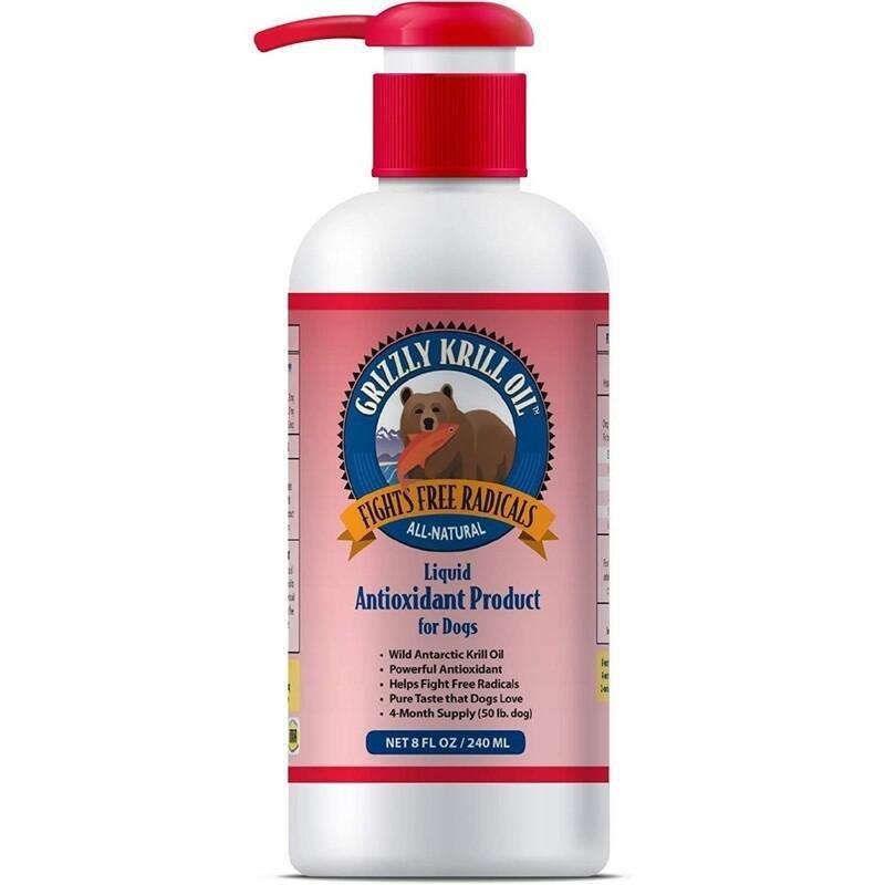Grizzly Liquid Antioxidants - Krill Oil - 4 Oz, , large image number 0