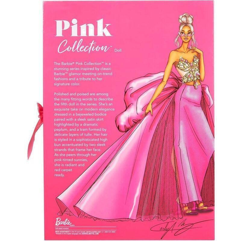 Barbie Signature Edition Pink Collection Collector Doll HJW86, , large image number 6