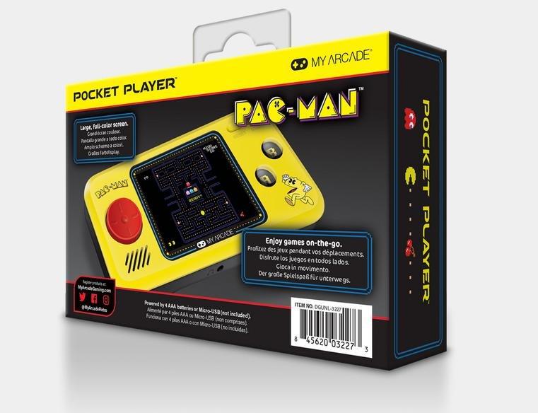 My Arcade PAC-MAN Pocket Player Yellow/Black, , large image number 2