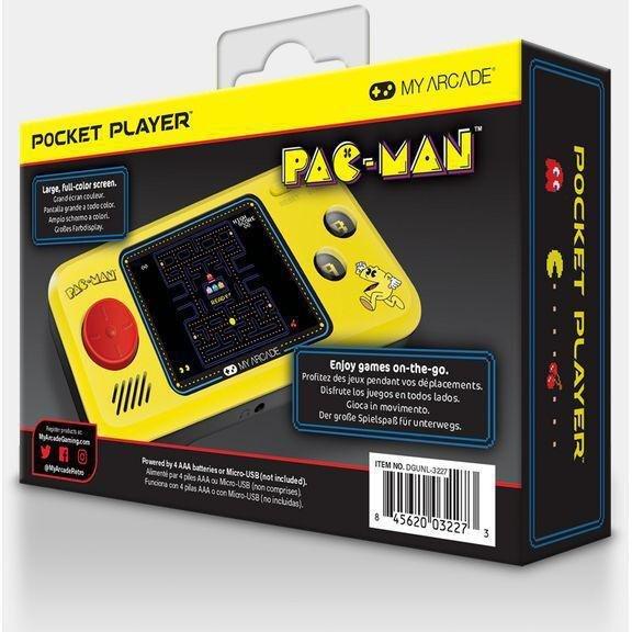 My Arcade PAC-MAN Pocket Player Yellow/Black, , large image number 6