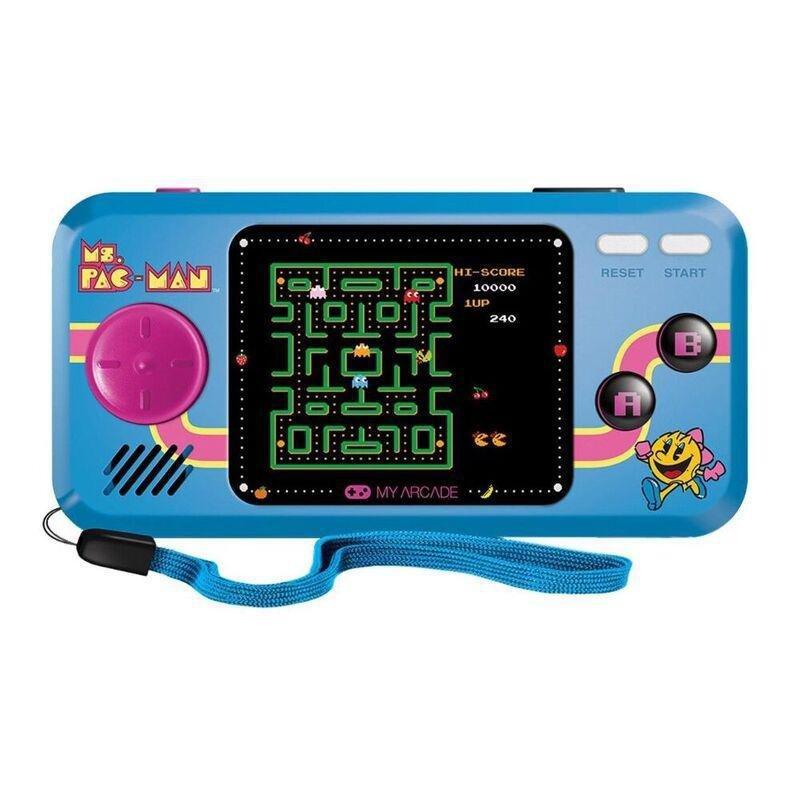 My Arcade MS. PAC-MAN Pocket Player Blue, , large image number 0