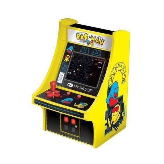 MY ARCADE - My Arcade PAC-MAN Micro Player Retro Arcade Yellow/Black (6.75-inch)