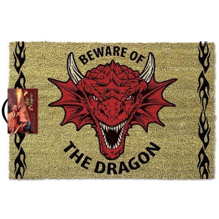 Pyramid International Anne Stokes Beware of The Dragon Doormat (60 x 40 cm), , medium