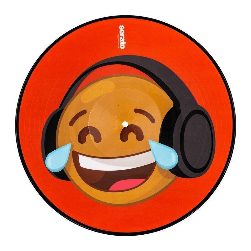 Serato 12-Inch Thinking & Crying Emoji Control Vinyl Pair, , large image number 0