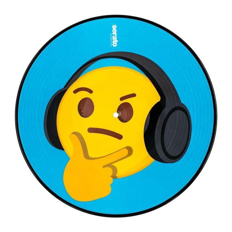 Serato 12-Inch Thinking & Crying Emoji Control Vinyl Pair, , large image number 1