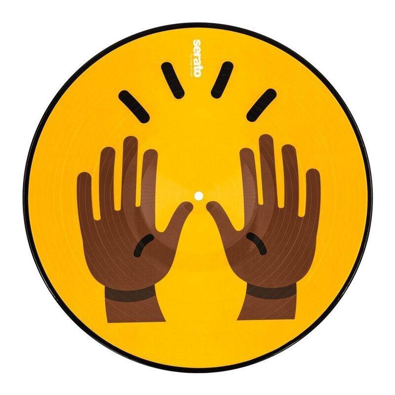 Serato 12-Inch Pray & Raised Hands Emoji Control Vinyl Pair, , large image number 1