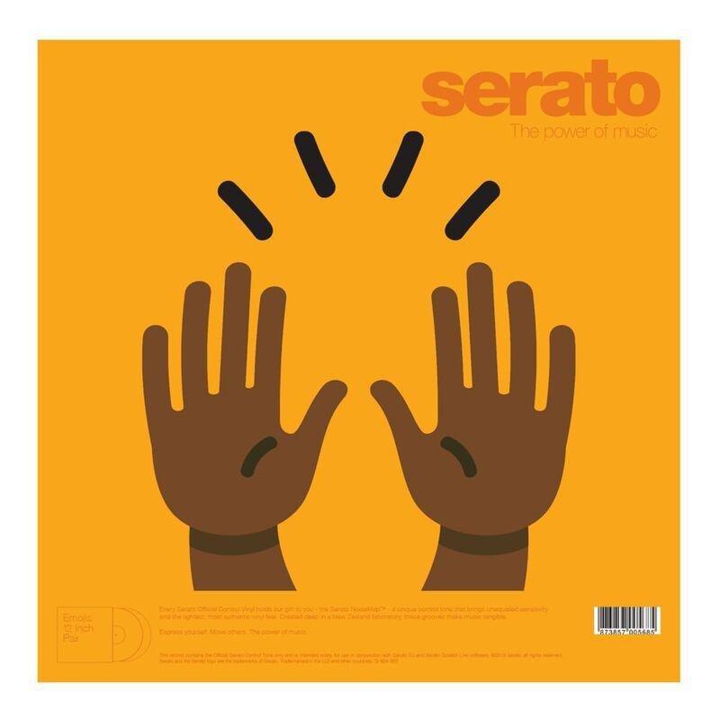 Serato 12-Inch Pray & Raised Hands Emoji Control Vinyl Pair, , large image number 3