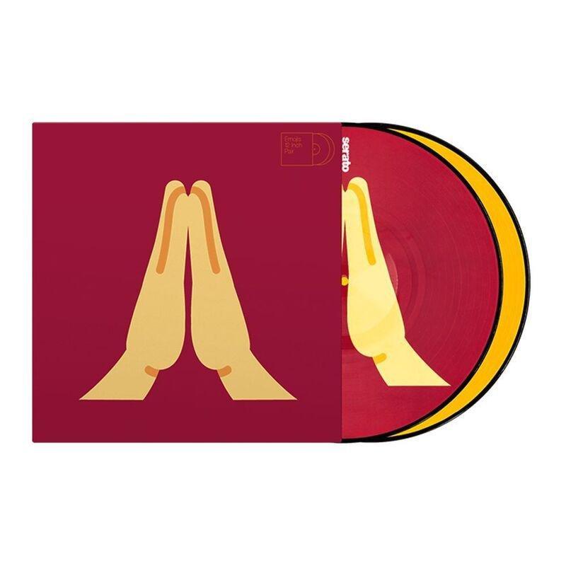Serato 12-Inch Pray & Raised Hands Emoji Control Vinyl Pair, , large image number 4