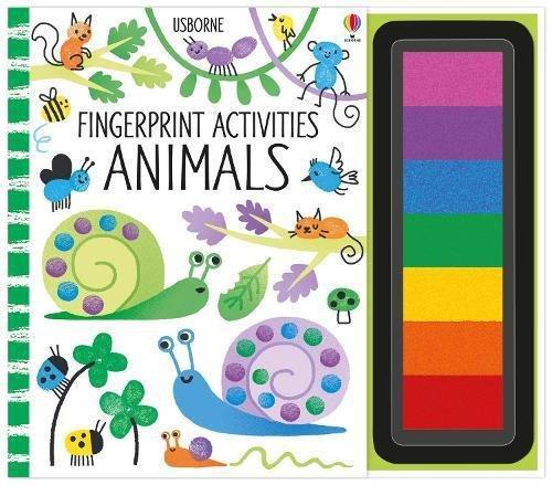 Fingerprint Activities - Animals | Fiona Watt, , large image number 0
