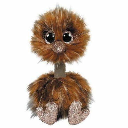 Beanie Boos Orson The Ostrich Brown Regular 6 Inch, , large image number 0