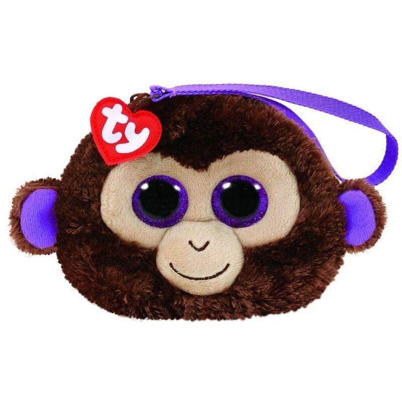 Ty Fashion Monkey Coconut Wristlet, , large image number 0
