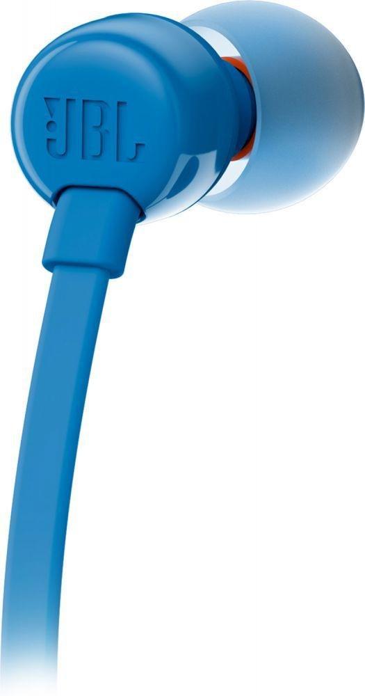 JBL - JBL T110 Blue In-Ear Earphones