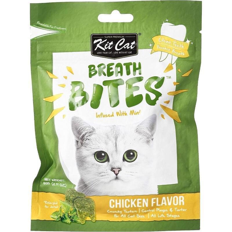 Kit Cat Breath Bites Chicken Flavor 60 g, , large image number 0