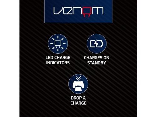 Venom Twin Docking Station White for PS4, , large image number 5
