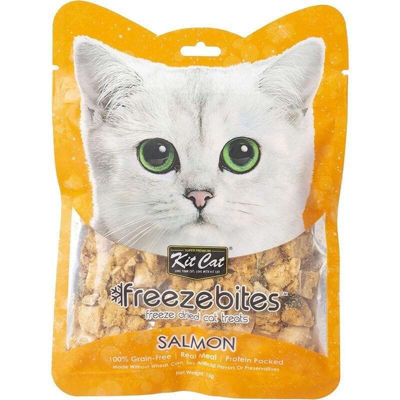 Kit Cat Freeze Dried Salmon 15G, , large image number 0
