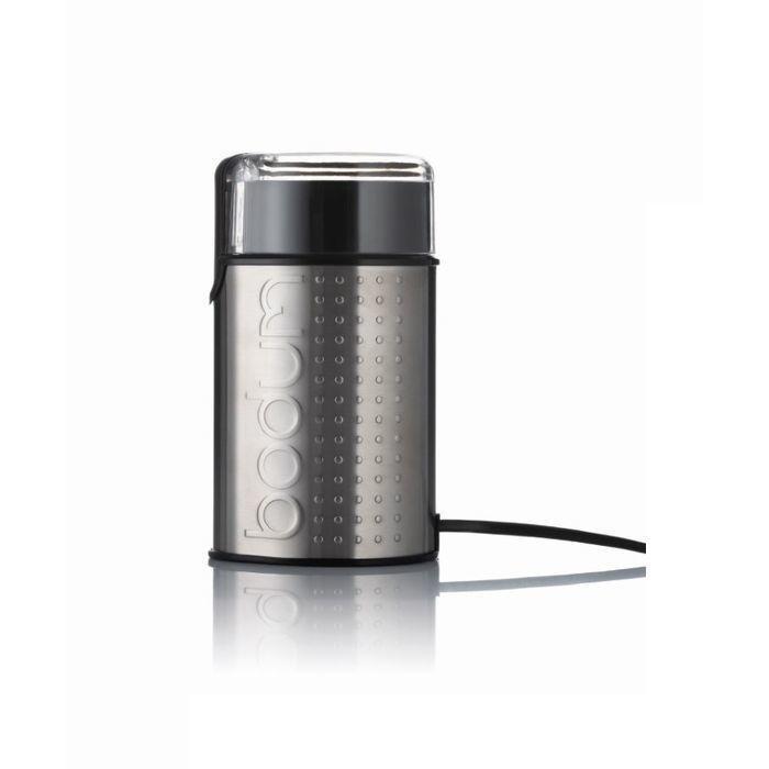 Bodum Bistro Electric Coffee Blade Grinder Chrome Matt, , large image number 0