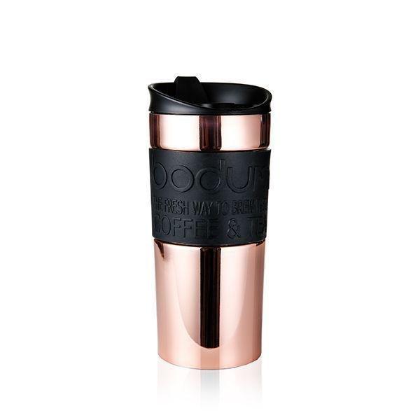 Bodum Flip Black Copper Travel Mug SS 350ml, , large image number 0