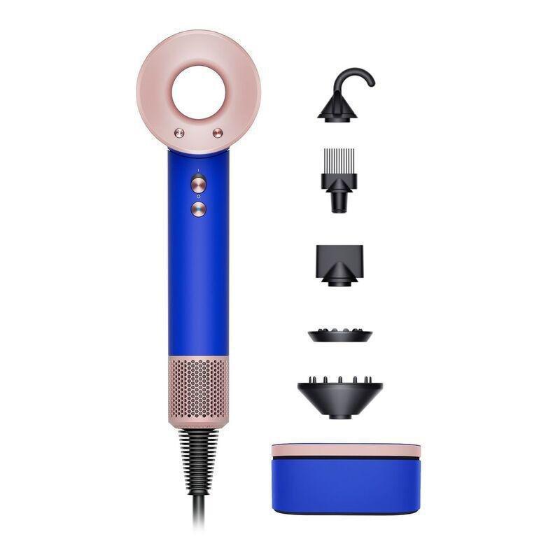 Dyson Supersonic Hair Dryer - Blue/Blush + Dyson-Designed Presentation Case - Blue/Blush, , large image number 0