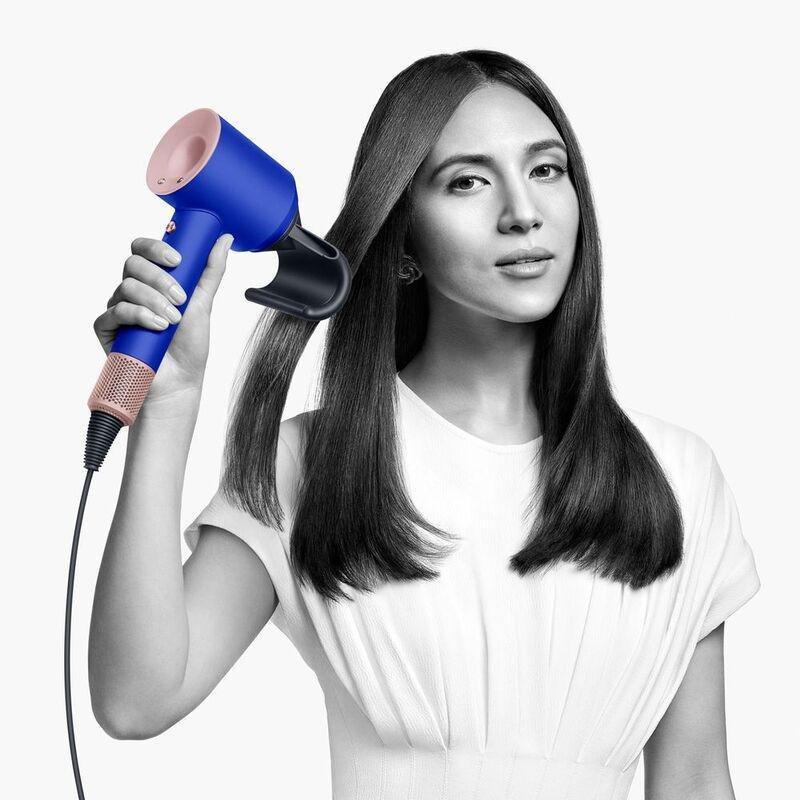 Dyson Supersonic Hair Dryer - Blue/Blush + Dyson-Designed Presentation Case - Blue/Blush, , large image number 2