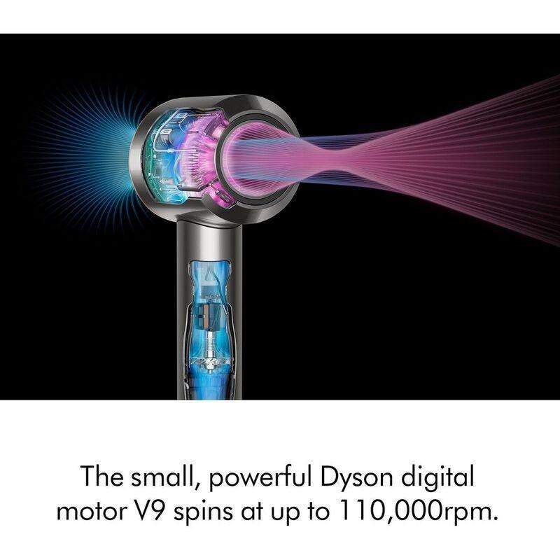 Dyson Supersonic Hair Dryer - Blue/Blush + Dyson-Designed Presentation Case - Blue/Blush, , large image number 3