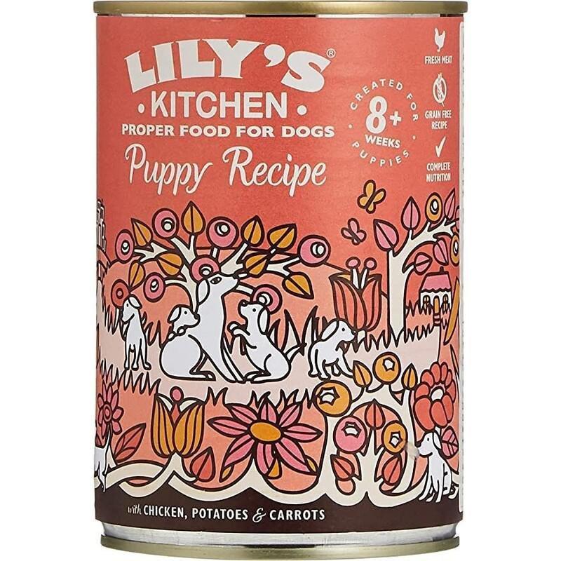 Lily's Kitchen Chicken Recipe Puppy Food (400 g), , large image number 0