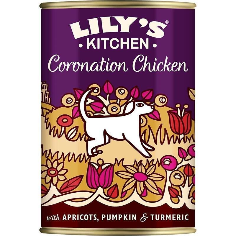 Lily's Kitchen Coronation Chicken Wet Dog Food (400 g), , large image number 0