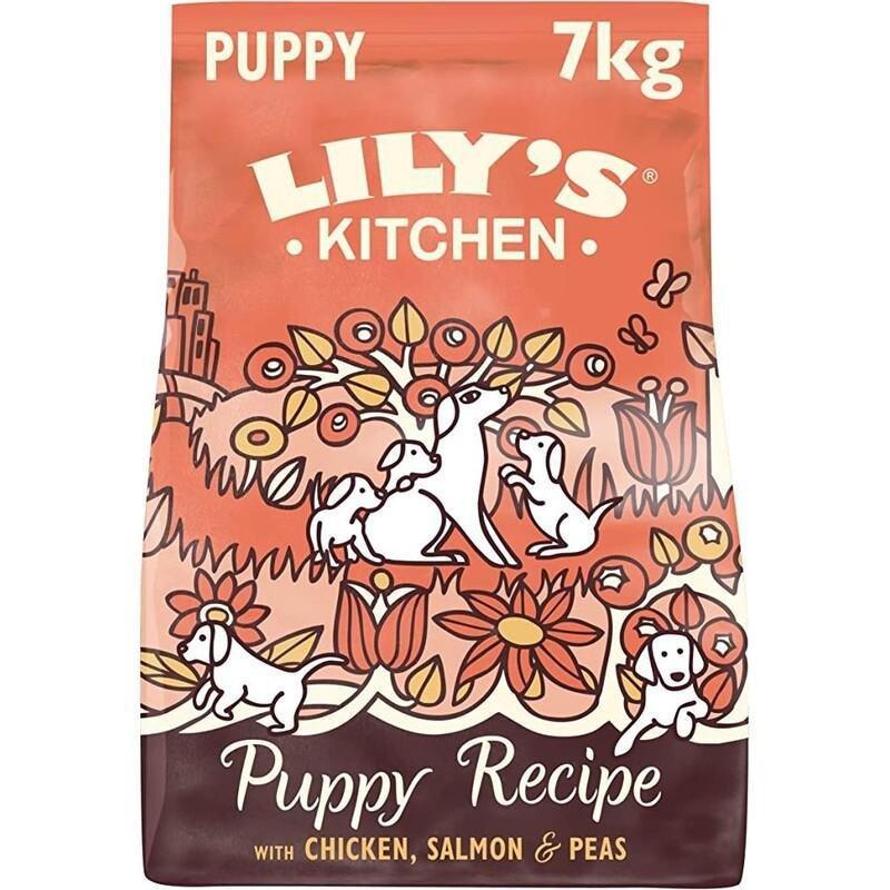 Lily's Kitchen Puppy Recipe with Chicken - Salmon & Peas Dry Food (2.5Kg), , large image number 0