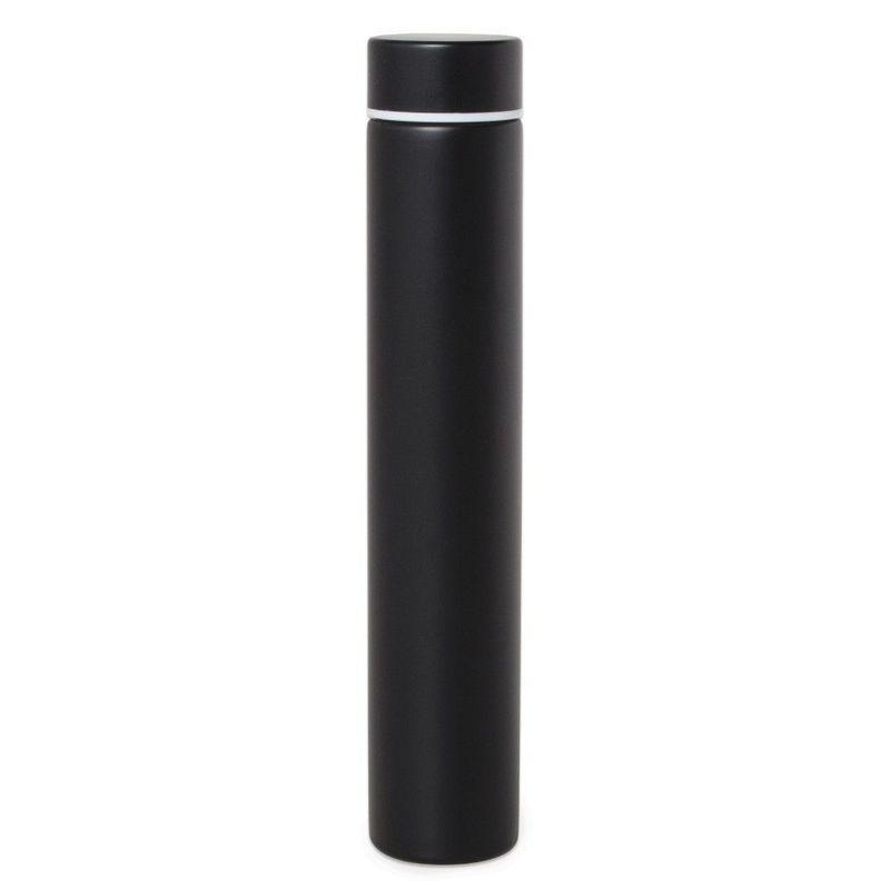 Designworks Slim Flask Bottle Marble White Black Bottle, , large image number 0