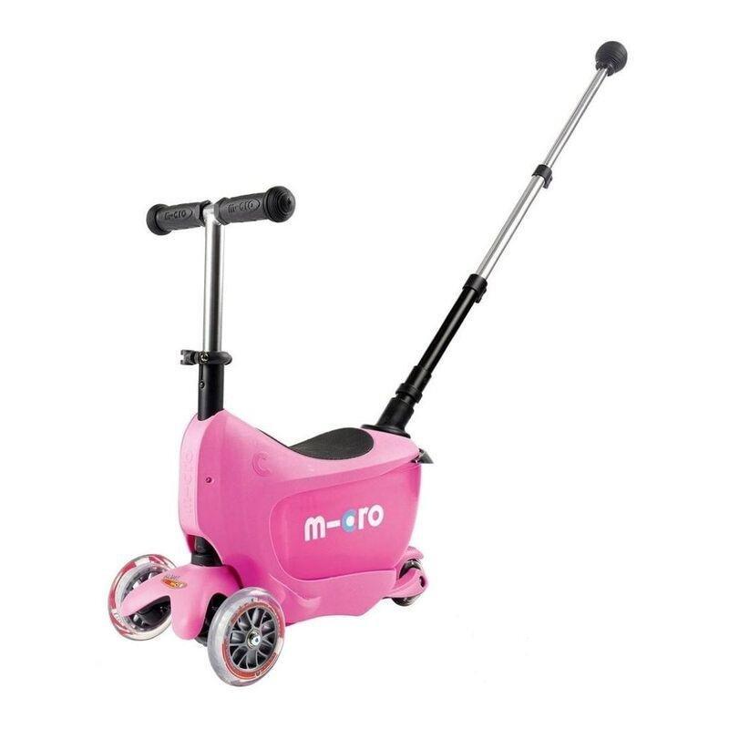 Micro Mini2Go Deluxe Plus Kids' Scooter - Pink, , large image number 0