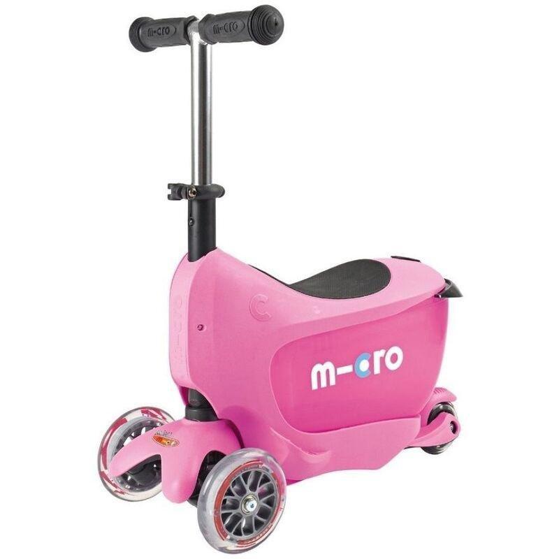Micro Mini2Go Deluxe Plus Kids' Scooter - Pink, , large image number 2