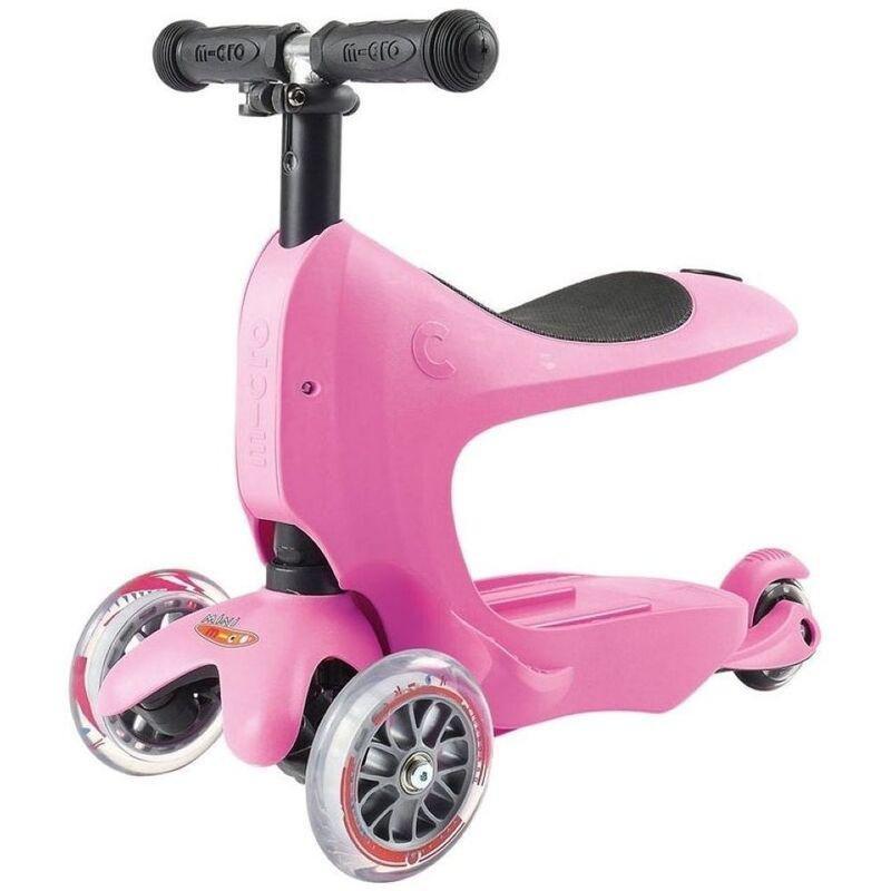 Micro Mini2Go Deluxe Plus Kids' Scooter - Pink, , large image number 4