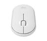 LOGITECH - Logitech 910-005716 Pebble Wireless Mouse Off White with Bluetooth or 2.4 GHz Receiver Silent/Slim/Quiet Click for Laptop/iPad/PC and Mac