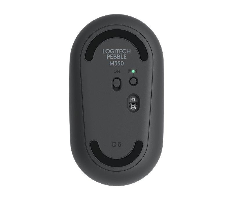 Logitech 910-005718 Pebble Wireless Mouse Graphite with Bluetooth or 2.4 GHz Receiver Silent/Slim/Quiet Click for Laptop/iPad/PC and Mac, , large image number 6