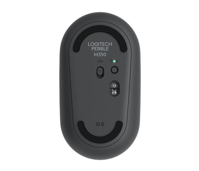 Logitech 910-005718 Pebble Wireless Mouse Graphite with Bluetooth or 2.4 GHz Receiver Silent/Slim/Quiet Click for Laptop/iPad/PC and Mac, , large image number 7