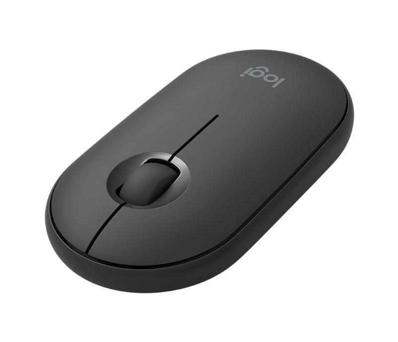 Logitech 910-005718 Pebble Wireless Mouse Graphite with Bluetooth or 2.4 GHz Receiver Silent/Slim/Quiet Click for Laptop/iPad/PC and Mac, , large image number 9
