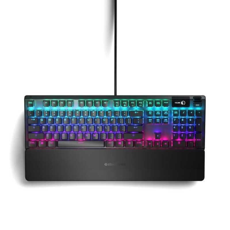 SteelSeries Apex 5 Hybrid Mechanical Gaming Keyboard - Hybrid Mechanical RGB Switch (US English), , medium