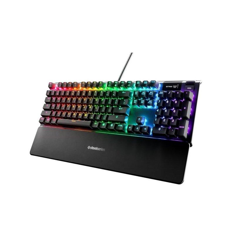 SteelSeries Apex 5 Hybrid Mechanical Gaming Keyboard - Hybrid Mechanical RGB Switch (US English), , large image number 1