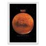 WALL EDITIONS - Mars Art Poster by Terry Fan (30 x 40 cm)
