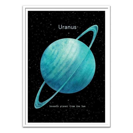 WALL EDITIONS - Uranus Art Poster by Terry Fan (30 x 40 cm)