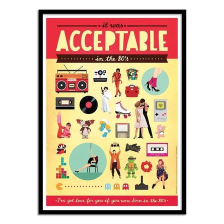 WALL EDITIONS - Acceptable Art Poster by Nour Tohme (30 x 40 cm)