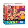 EUROGRAPHICS - Eurographics Castle And Sun By Paul Klee 100 Pcs Jigsaw Puzzle