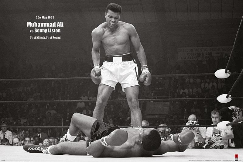 Muhammad Ali Vs. Liston Landscape Maxi Poster (61 x 91.5 cm), , medium