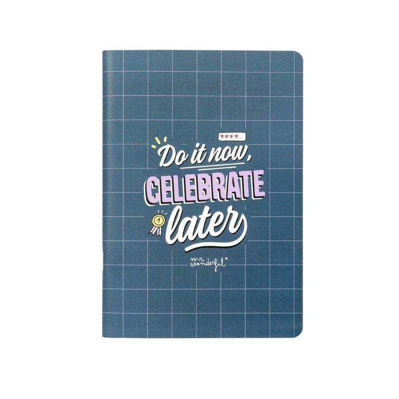 School Do It Now, Celebrate A5 Notebook (Set of 2), , large image number 1