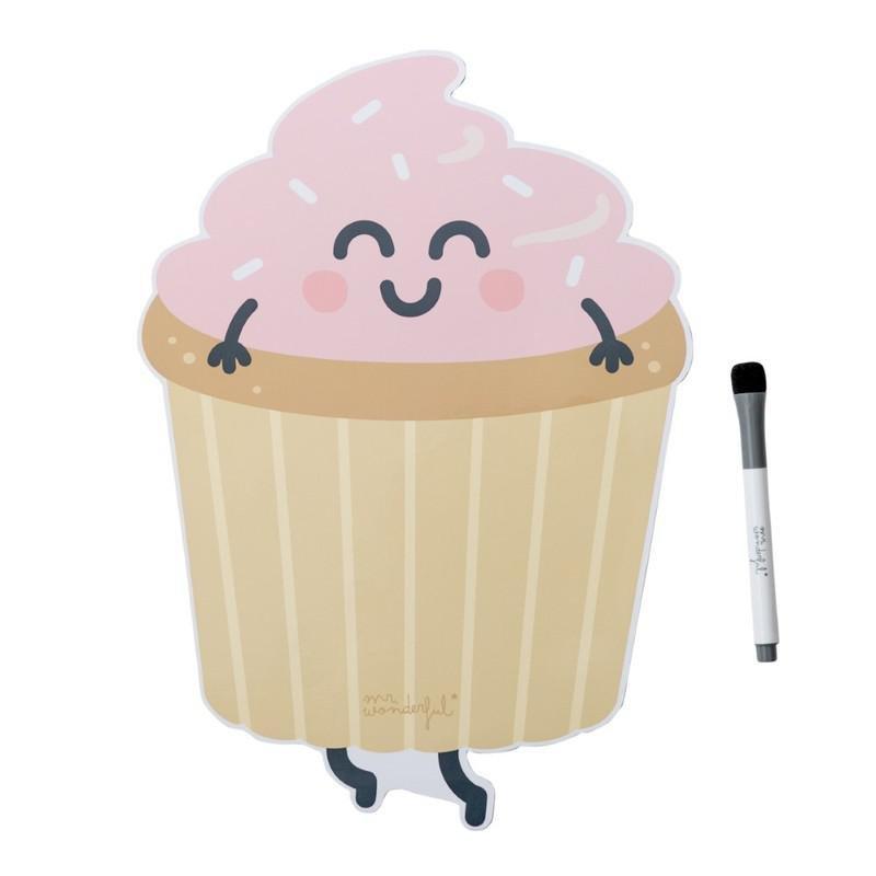 Home Cupcake Magnetic Whiteboard, , large image number 0