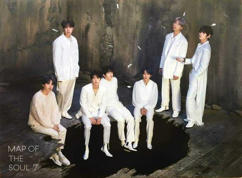 BTS Map Of Soul 7 Poster Version 1 (41 x 59 cm), , large image number 0