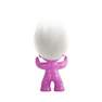 BYSOMMER - Good Luck Troll Pink with White Hair Statue (9 cm)