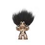 BYSOMMER - Good Luck Troll Bronze with Black Hair Statue (9 cm)