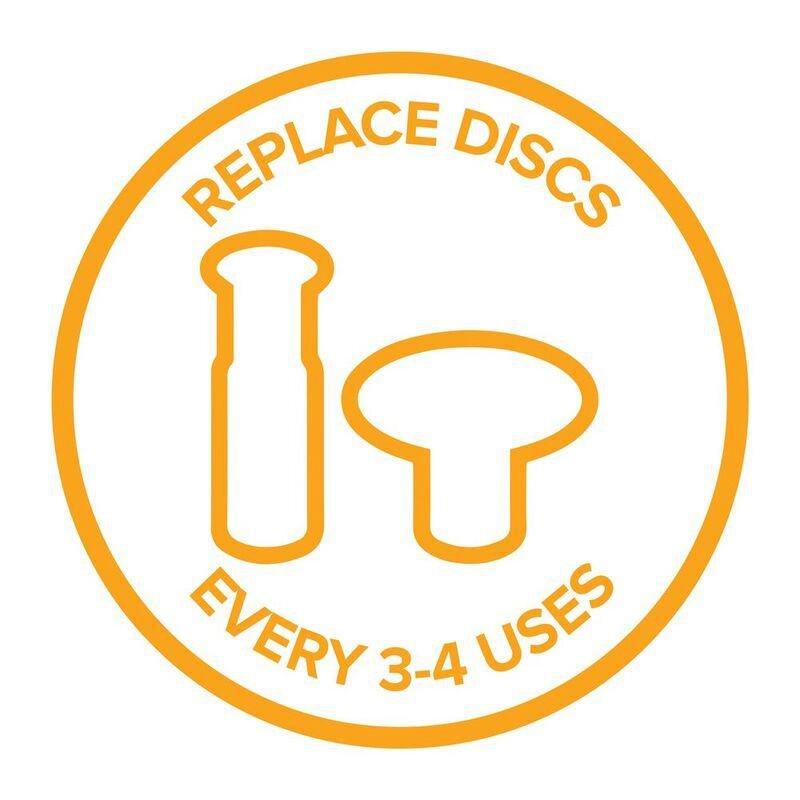 PMD Personal Microderm Blue Replacement Discs - Sensitive (4 Small & 2 Large), , large image number 1
