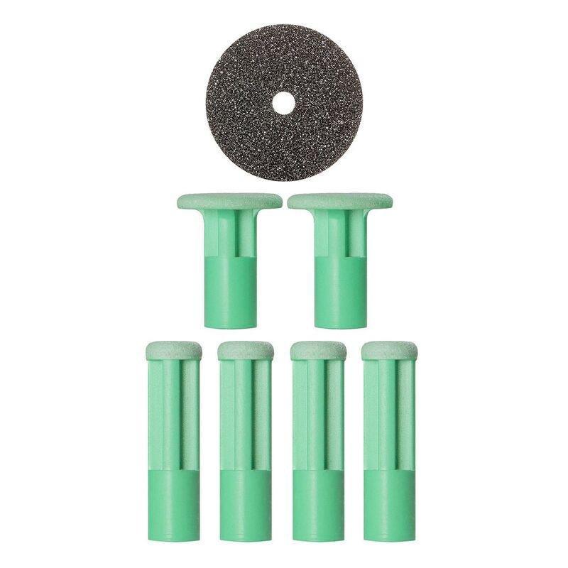 PMD Personal Microderm Green Replacement Discs - Moderate (4 Small & 2 Large), , large image number 0