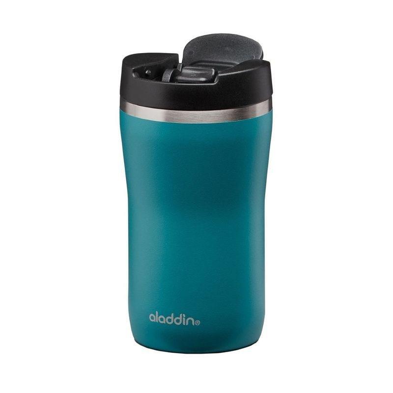 Aladdin Cafe Thermavac Leak-Lock Stainless Steel Mug Aqua Blue 250ml, , large image number 1